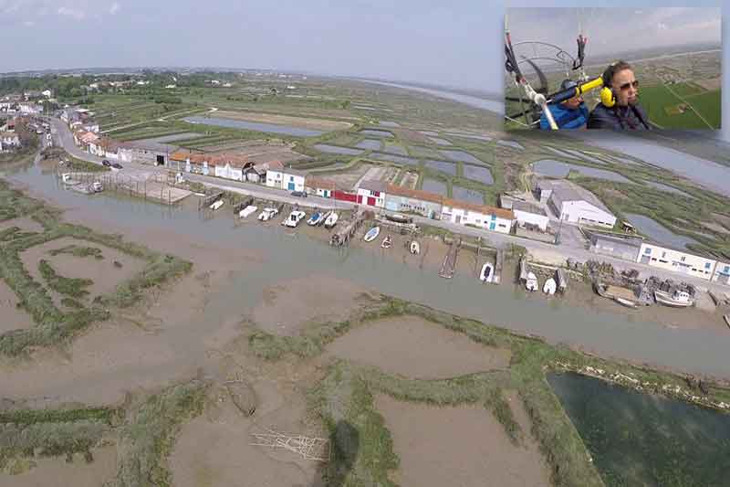 Baptême de l'air en paramoteur