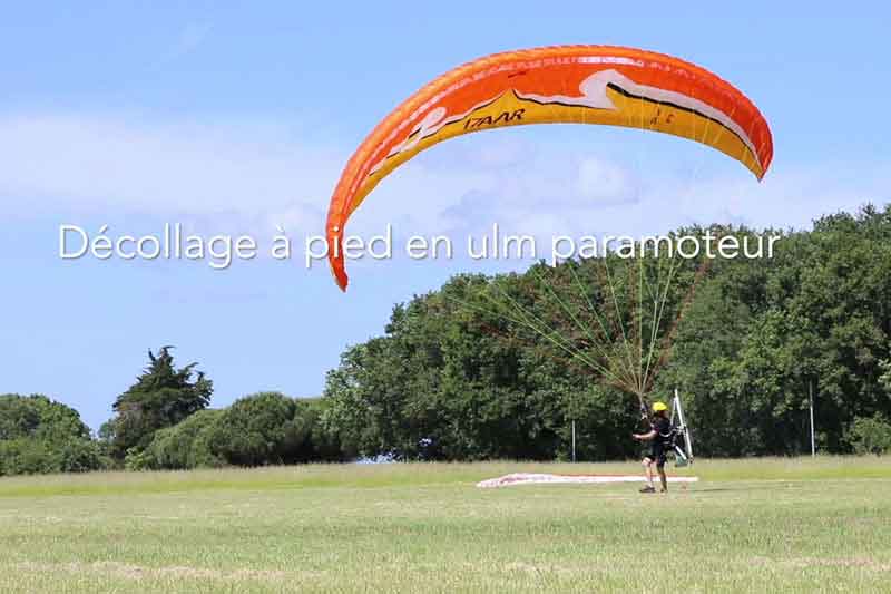 Baptême de l'air en paramoteur