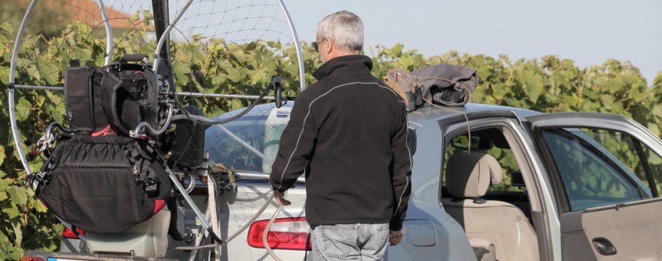 Matinée de pilotes paramoteur  septembre 2015