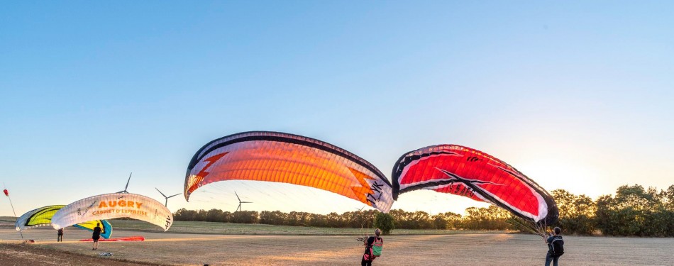 Stage de perfectionnement en paramoteur avec Pascal Vallée.