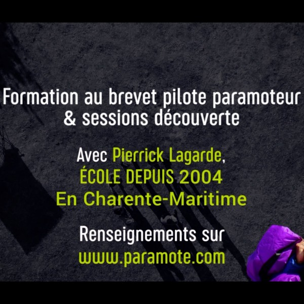 Devenez Pilote Paramoteur