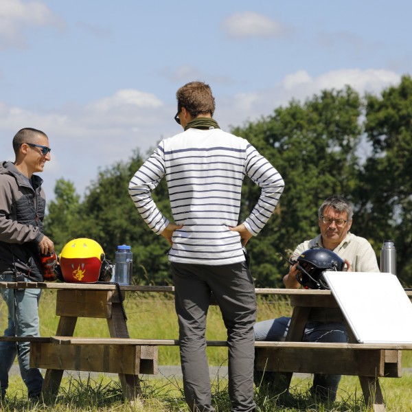 Base d'Etaules avec Baptiste, Yoann, Mickaël, jean-Luc :)