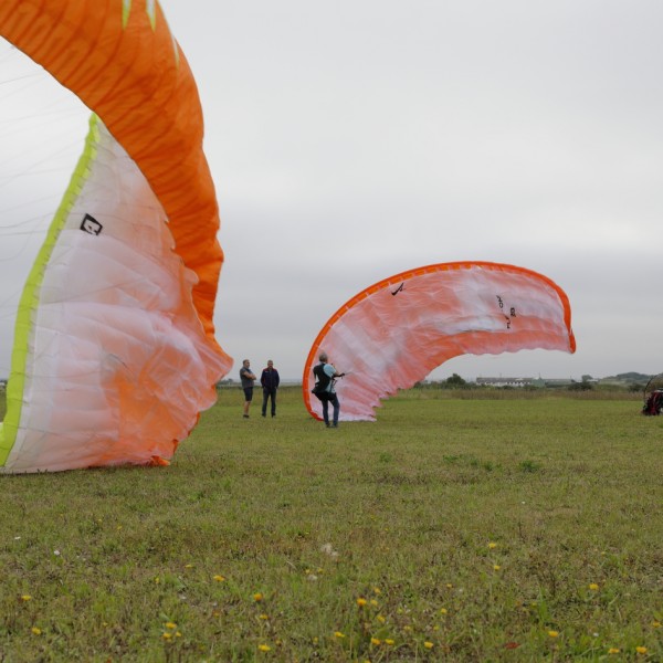 Amusement gonflage sur la base ULM