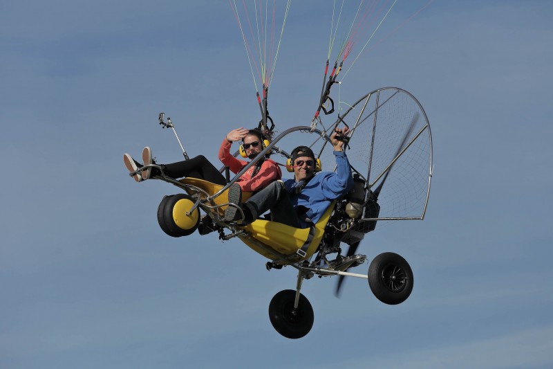 Formation au brevet de pilote décollage chariot