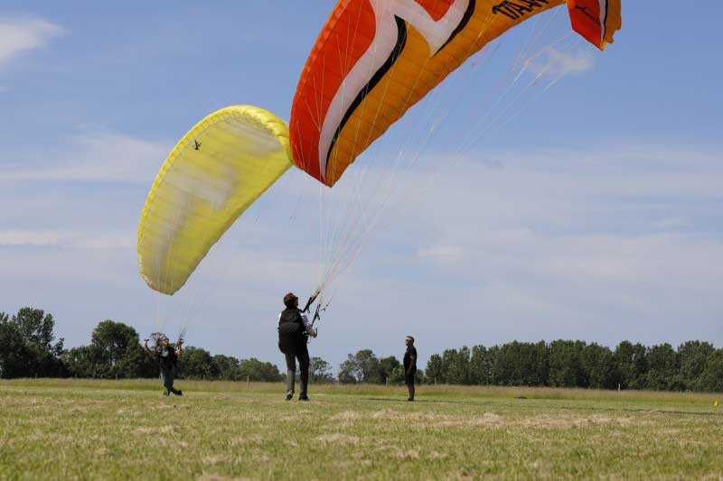 Formation découverte au paramoteur